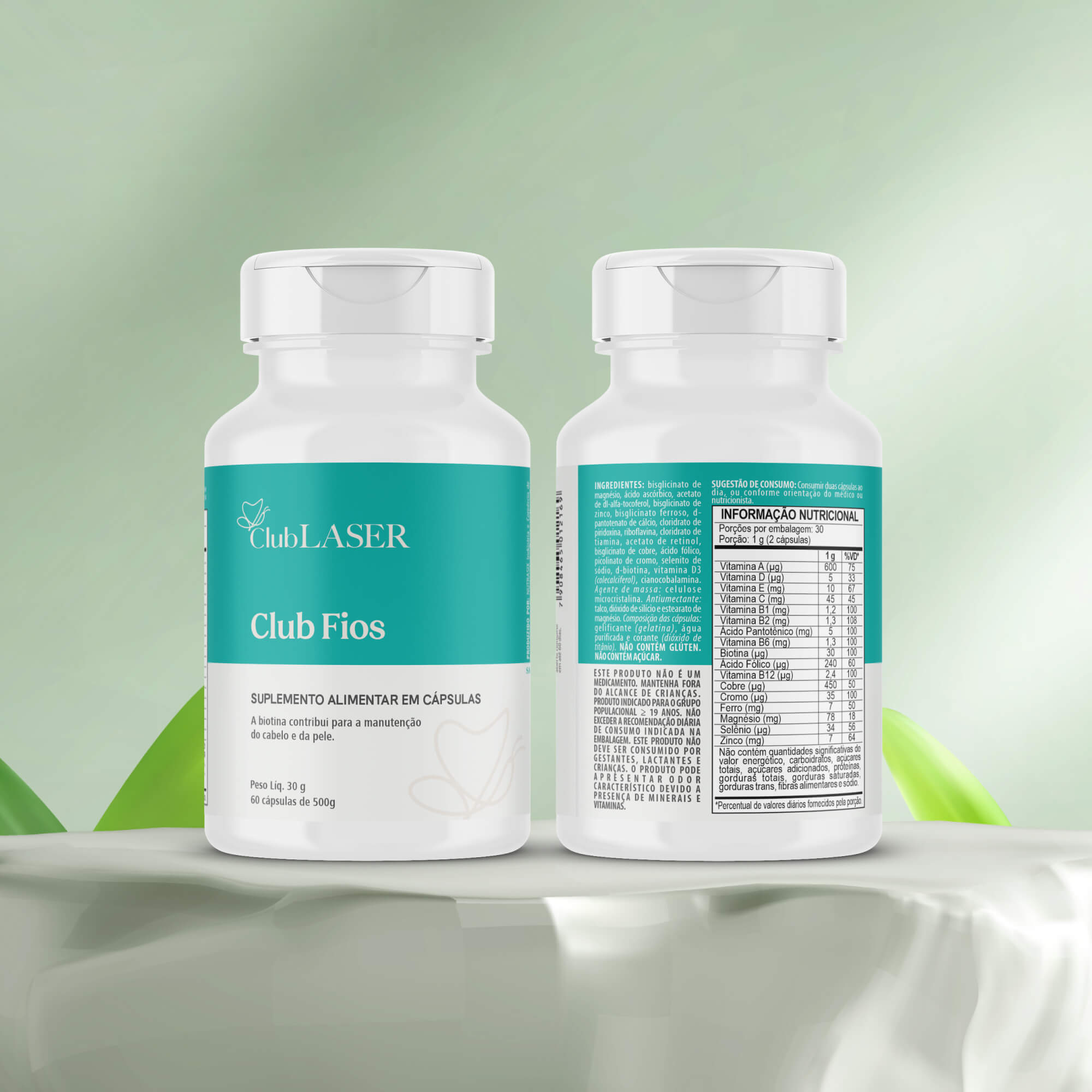 Club Cabelo, Pele e Unhas